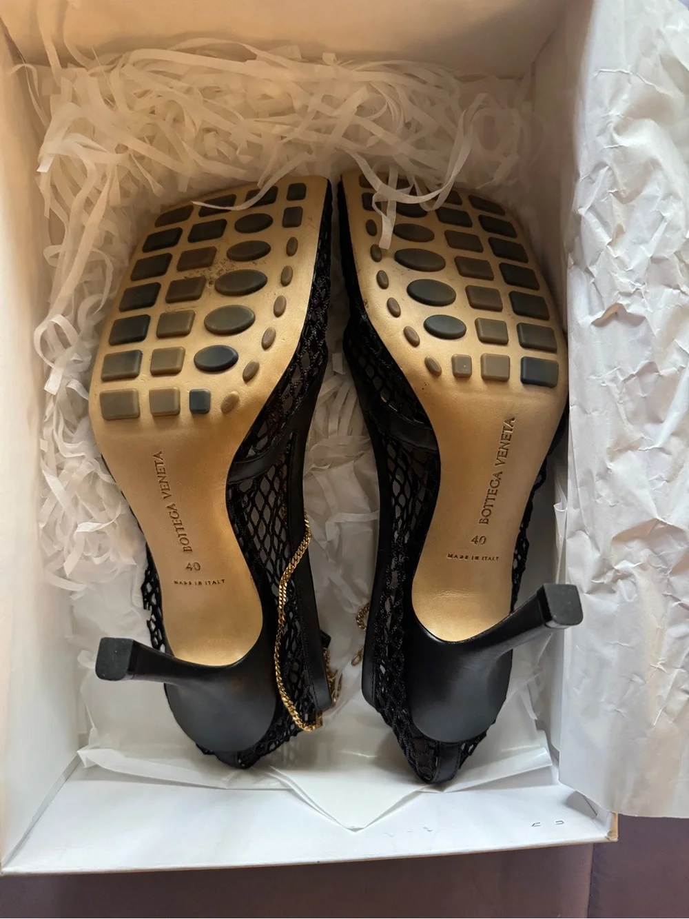 Bottega Veneta Bright Green Shoe Box with Black Logo